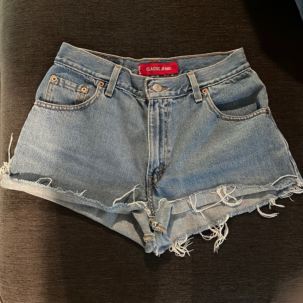 Custom Levi Cutoff Shorts